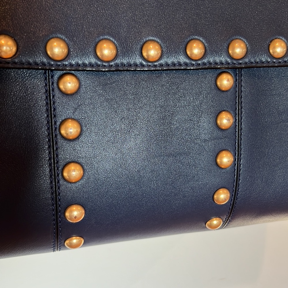 Tory Burch Authentic Block-T Stud Satchel - image 6